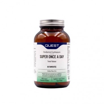 Quest Super Once a Day Timed Release 60tabs | Πολυβιταμινούχο Συμπλήρωμα Διατροφής