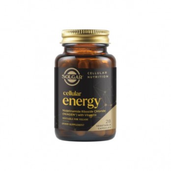 Solgar Cellular Energy 28caps | Συμπλήρωμα Διατροφής με Niagen (Νικοτιναμιδική Ριβοζίδη), Βιταμίνες του Συμπλέγματος Β & Βιταμίνη C