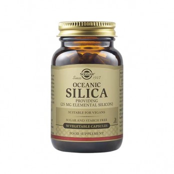 Solgar Oceanic Silica 25mg 50veg.caps | Συμπλήρωμα Διατροφής με Οργανικό Πυρίτιο