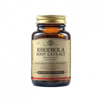 Solgar Rhodiola Root Extract 60veg.caps |  Συμπλήρωμα Διατροφής με Εκχύλισμα Ροδιόλας