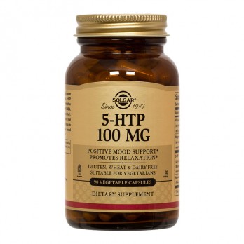 Solgar 5-HTP 100mg 90veg.caps | Συμπλήρωμα Διατροφής με 5-Υδροξυ-Τρυπτοφανη