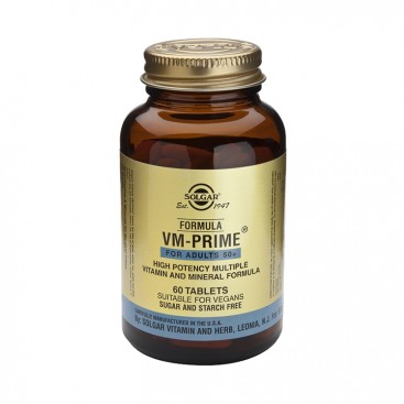 Solgar Formula Vm-Prime For Adults 50+ 60tabs |  Πολυβιταμίνη για Ενήλικες άνω των 50 Ετών