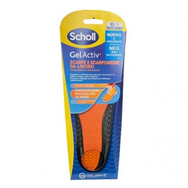 Scholl Gel Activ Work  Νο.S (35.5-40.5) 2τμχ | Γυναικείοι Ανατομικοί Πάτοι (35.5-40.5)