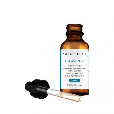 SkinCeuticals Silymarin CF 30ml | Aντιοξειδωτικός Ορός Υψηλής Αποτελεσματικότητας, με Βιταμίνη C και Σιλυμαρίνη για το Λιπαρό Δέρμα με Τάση Ακμής