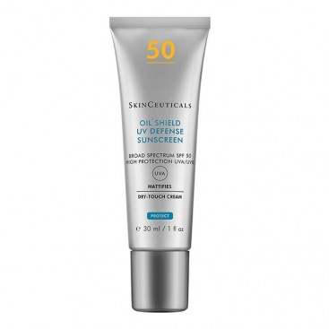 SkinCeuticals Oil Shield UV Defense SPF50 30ml | Υψηλή Aντηλιακή Προστασία Προσώπου για Ματ Aποτέλεσμα