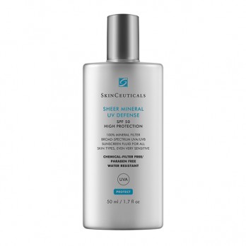 SkinCeuticals Sheer Mineral UV Defence SPF50 50ml | Aντηλιακή Προστασία Προσώπου με 100% Φυσικά φίλτρα για Ματ αποτέλεσμα
