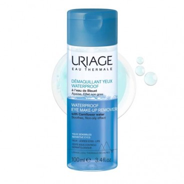 Uriage Waterproof Eye Make-Up Remover 100ml | Διφασικό Ντεμακιγιάζ Ματιών