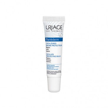 Uriage Bariederm Cica Lips Protecting Balm 15ml | Επανορθωτικό Balm Χειλιών