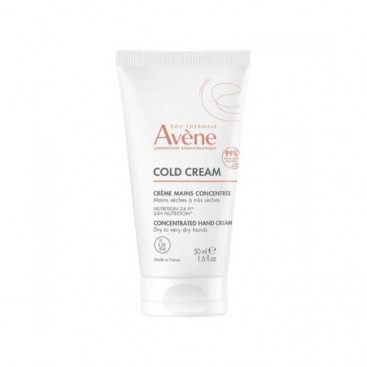 Avene Cold Cream Creme Mains 50ml | Συμπυκνωμένη Κρέμα για Ξηρά & Ταλαιπωρημένα Χέρια
