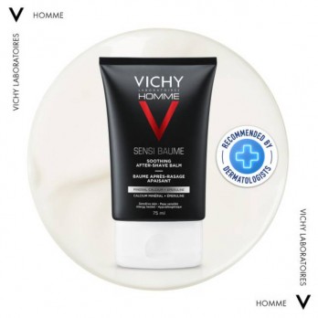 Vichy Homme After Shave Sensi Baume 75ml | Καταπραϋντική Φροντίδα Προσώπου για μετά το Ξύρισμα