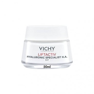 Vichy Liftactiv Hyaluronic Specialist H.A Cream Normal to Combination Skin 50ml | Κρέμα Ημέρας για Ενίσχυση του Υαλουρονικού Οξέος, Ενάντια στα Πρώτα Σημάδια Γήρανσης για Κανονική έως Μεικτή Επιδερμίδα