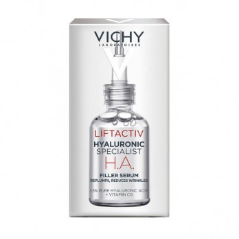 Vichy Liftactiv Hyaluronic Specialist H.A. Filler Serum, 30ml | Oρός Προσώπου για Ενίσχυση του Υαλουρονικού Οξέος, Ενάντια στα Πρώτα Σημάδια Γήρανσης
