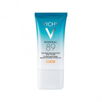 Vichy Mineral 89 72h Moisture Boosting Daily Fluid SPF50+,50ml  | Καθημερινή Λεπτόρρευστη Κρέμα Booster Ενυδάτωσης 72Η με SPF50+ 