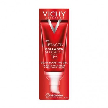 Vichy Liftactiv Collagen Specialist 16 Glow Boosting Gel 50ml | Κρέμα Gel Ενισχύει το Κολλαγόνο και Αναδεικνύει τη Λάμψη