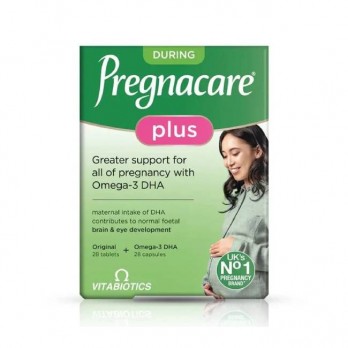 Vitabiotics Pregnacare Plus 2x28tabs | Ολοκληρωμένη Διατροφική Υποστήριξη για την Εγκυμοσύνη