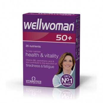 Vitabiotics Wellwoman 50+ Ειδικά Σχεδιασμένη Για Γυναίκες Άνω Των 50 Ετών 30tabs