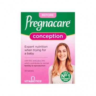 Vitabiotics Pregnacare Before Conception 30tabs | Συμπλήρωμα για Γυναίκες που Επιθυμούν να Συλλάβουν 