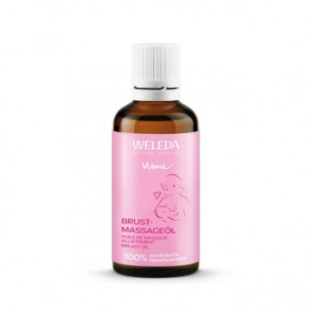 Weleda Mama Breast Feeding Massage Oil Stilleol 50ml | Λάδι Θηλασμού 