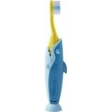Elgydium Toothbrush Kids Shark | Οδοντόβουρτσα για Παιδιά 2-6 ετών Καρχαρίας Μπλε